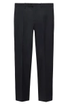 Mango Monaco Slim Fit Suit Pants In Black