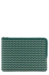 Mango Monogram Logo Laptop Case In Green