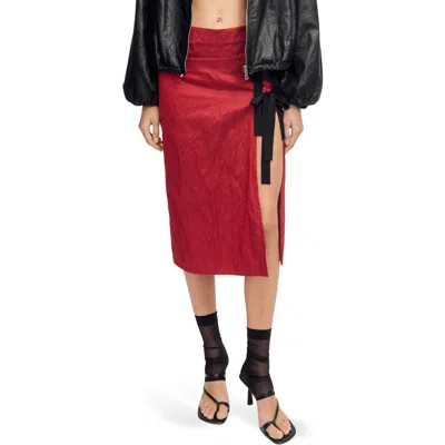 Mango Multiposition Textured Skort