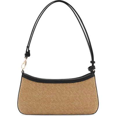 Mango Natural Fiber Convertible Shoulder Bag