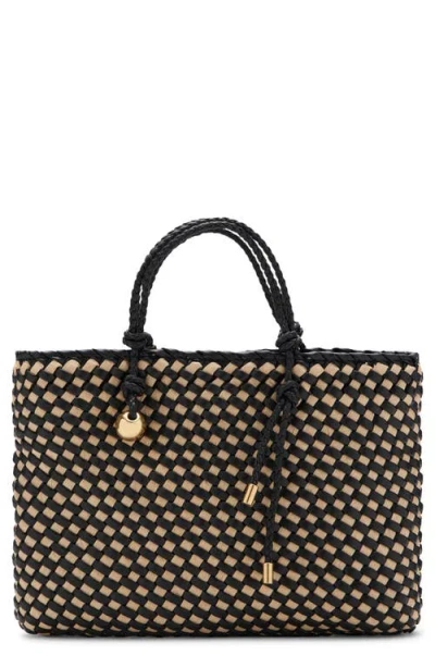 Mango Natural Fiber Tote In Multi