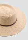 Mango Chapeau Beige - Femme - Taille Unique -