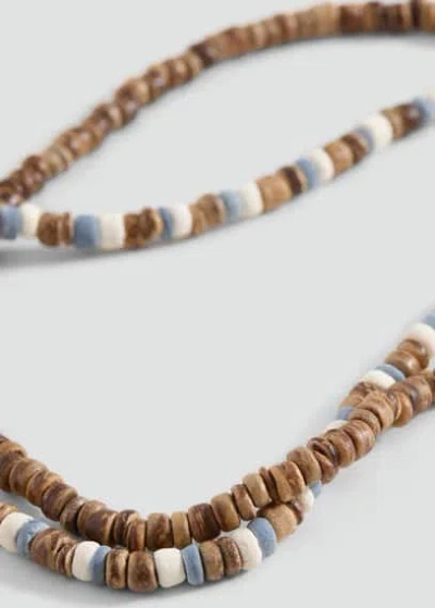 Mango Kids' Necklace Sand