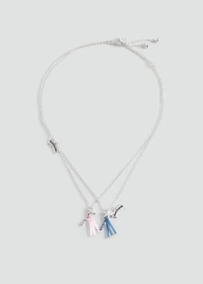Mango Kids' Necklace Silver