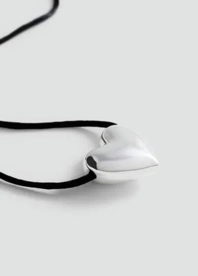 Mango Necklace Silver