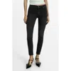 Mango Newisa Mid Rise Skinny Jeans In Black Denim