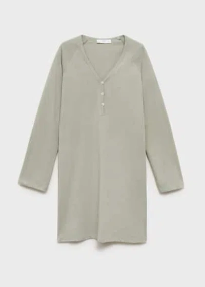 Mango Nightie Aqua Green