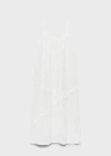 Mango Nightie White In White