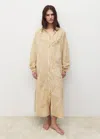 Mango Nuisette En Coton Brodé Overdyed Marron Clair/pastel - Femme - L -  In Neutral