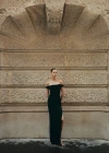 Mango Off-the-shoulder Corset Tulle Dress Black In Black