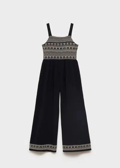 Mango Kids' One-piece Suit Black