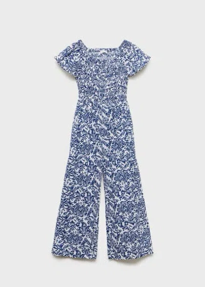 Mango Kids' One-piece Suit Dark Navy