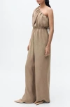 Mango One-shoulder Jumpsuit