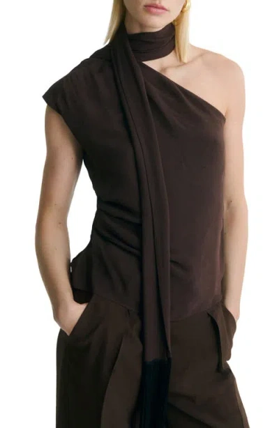 MANGO MANGO ONE-SHOULDER TOP