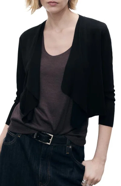 Mango Open Front Cardigan