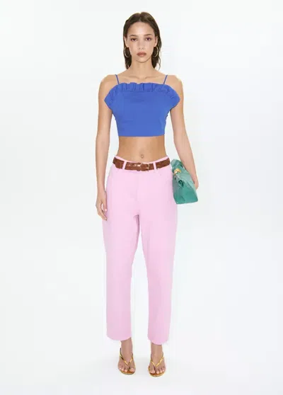 MANGO OPEN-BACK CROP TOP