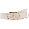 Mango Oval Bucket Faux Leather Belt In Neutral