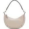 Mango Oval Faux Leather Shoulder Bag In White