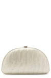 Mango Oval Frame Clutch In Neutral