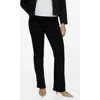 Mango Over The Bump Flare Maternity Jeans In Black Denim