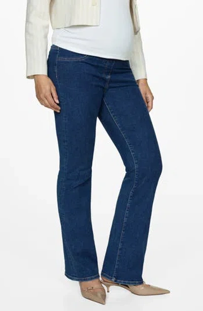 MANGO MANGO OVER THE BUMP FLARE MATERNITY JEANS