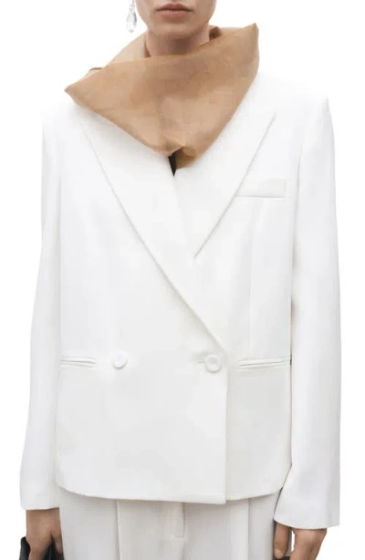 MANGO MANGO OVERSIZE DOUBLE BREASTED BLAZER