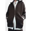 Mango Women's Oversized Hooded Jacket In Brown