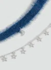 Mango Pack 2 Colliers Étoile Argent - Enfants - Taille Unique -  Kids In Blue