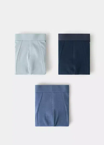 Mango Pack Of 3 Cotton Combination Briefs In Multi