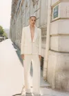 Mango Pantalon Blanc Cassé - Femme - 42 -  In White