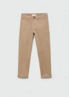 Mango Pantalon Chino Coton In Beige