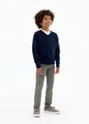 Mango Kids' Straight Pants In Blue