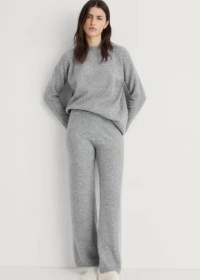 Mango Pantalon Gris - Femme - S -