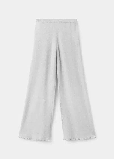 Mango Kids' Pantalon Lyrap In Gray