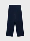 Mango Kids' Cotton-knit Trousers In Black