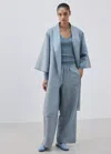 Mango Pantalon Pyjama Rayures In Bleu