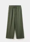 Mango Pantalon Salvia-w In Vert