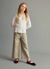 Mango Trousers In Green