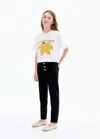Mango Kids' Paperbag Jeans Black Denim