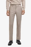 Mango Paris Slim Fit Suit Pants In Neutral