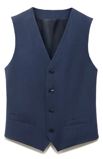 MANGO MANGO PARIS SUPERSLIM FIT SUIT VEST