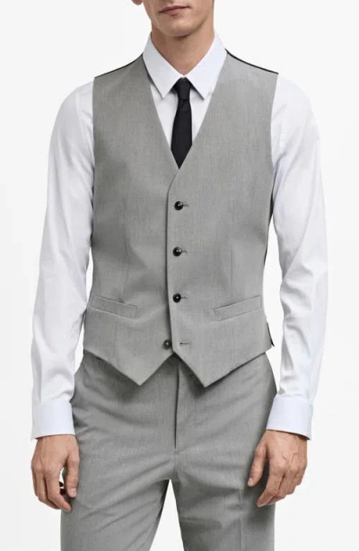 MANGO MANGO PARIS SUPERSLIM FIT SUIT VEST