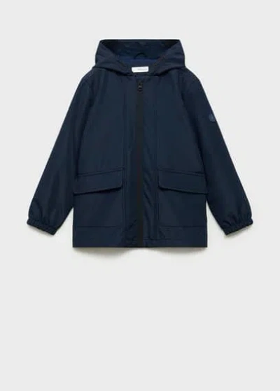 Mango Kids' Parka Dark Navy