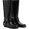 Mango Patent Engineer Boot In Black