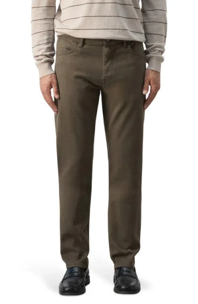 Mango Patrick Slim Fit Ultra Soft Touch Jeans In Green
