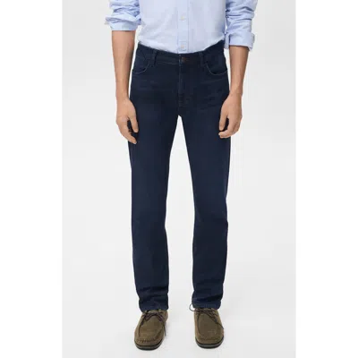 Mango Patrick Ultrasoft Touch Slim Fit Jeans In Blue