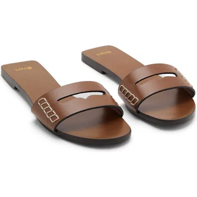 MANGO MANGO PENNY STRAP SLIDE SANDAL