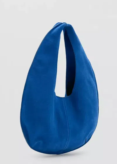 Mango Petit Sac En Croûte De Cuir