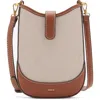 Mango Phone Crossbody Bag In Neutral