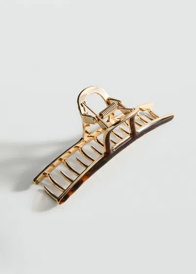 Mango Carey Hair Clamp Brown